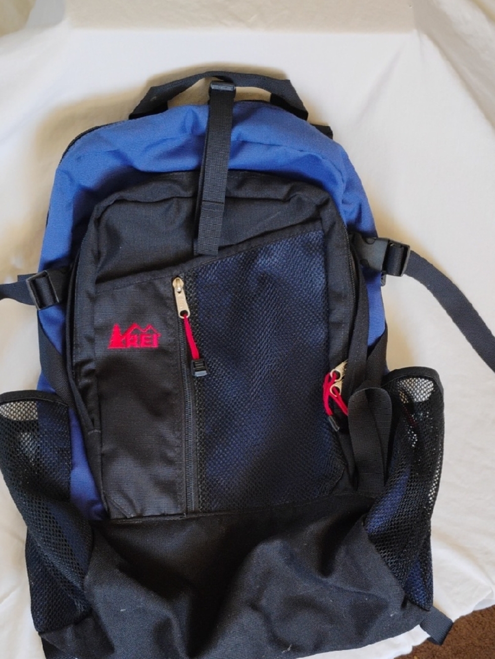 REI Vintage Backpack Blue And Black